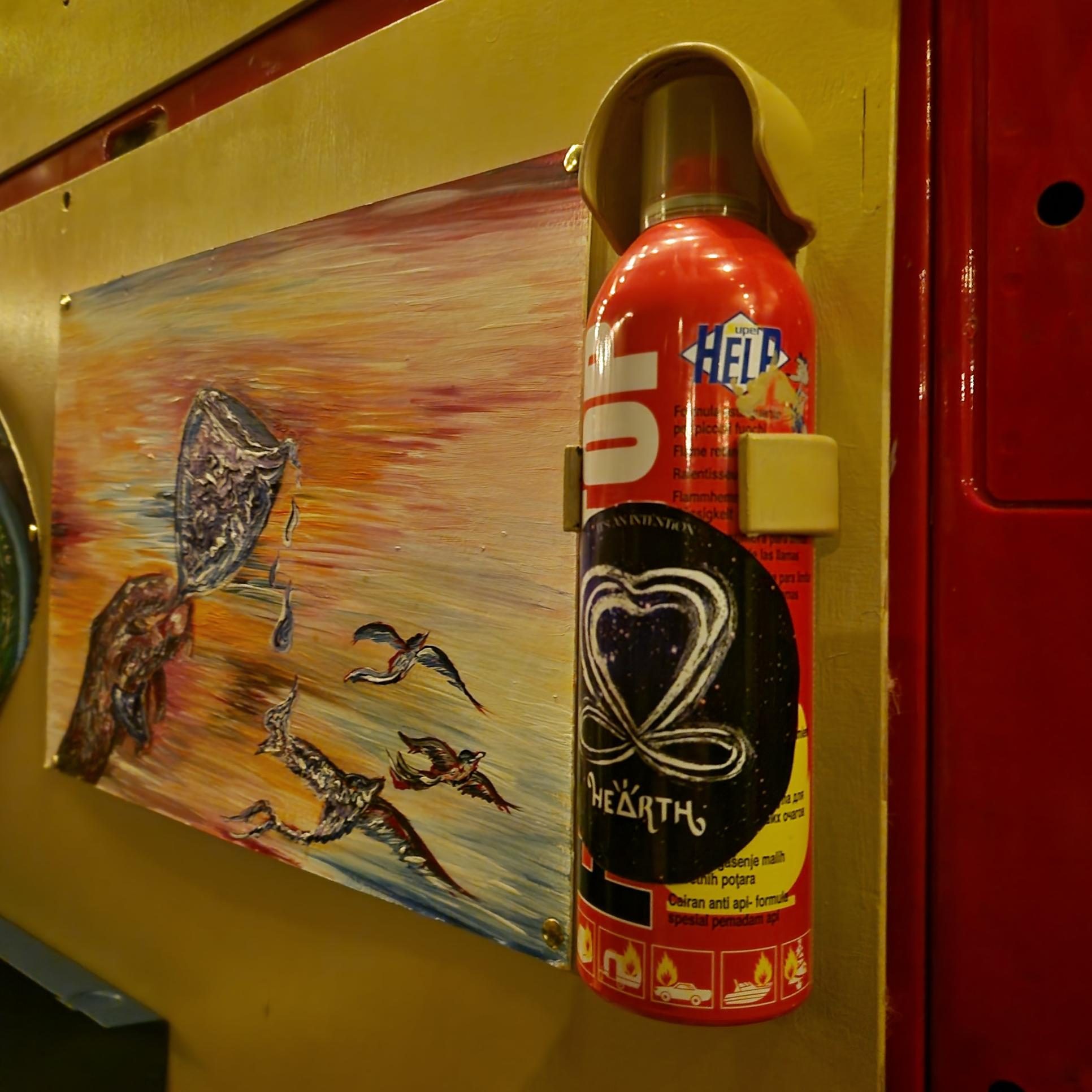 Always, the extinguisher