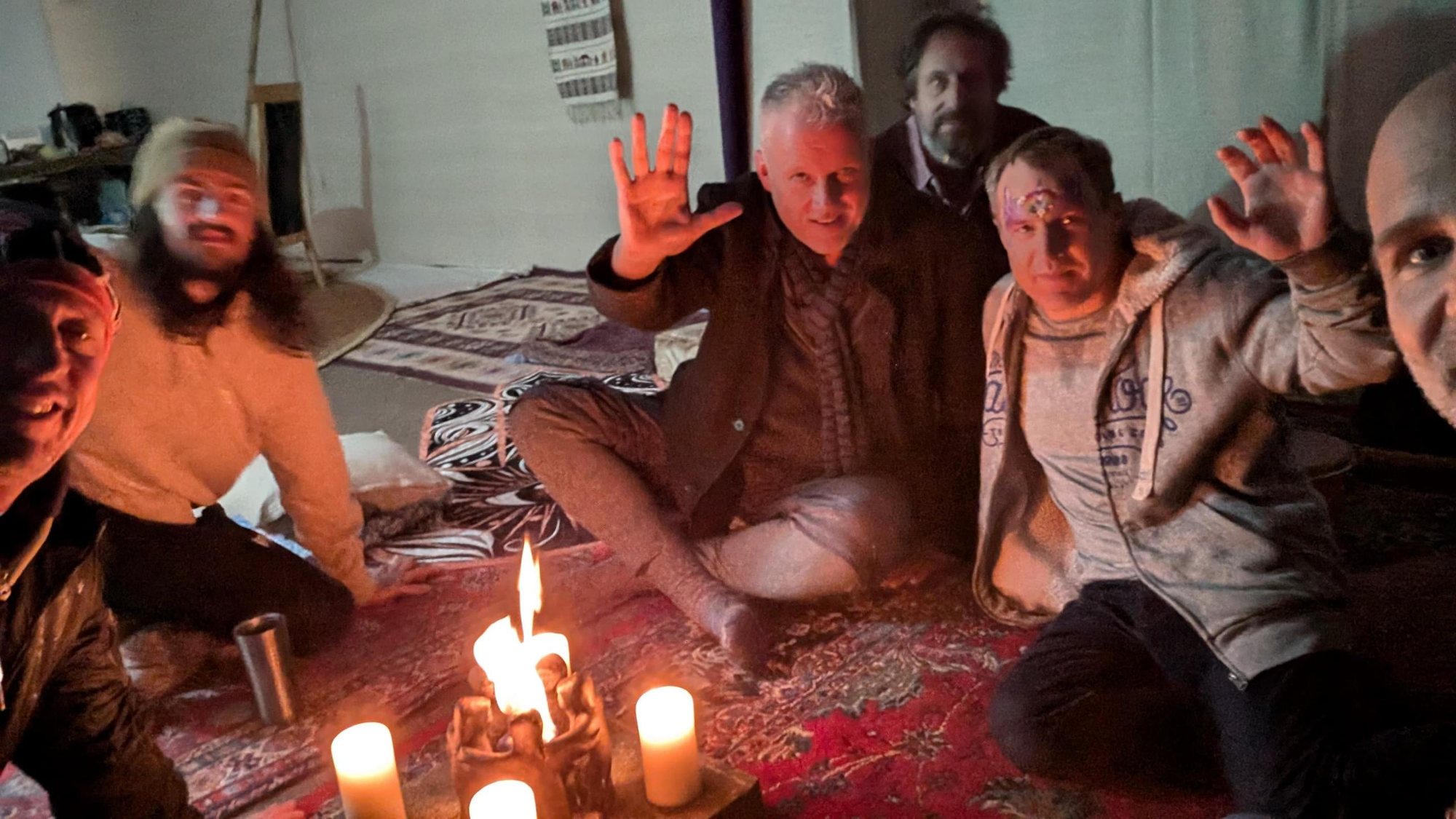 The circle by candlelight
